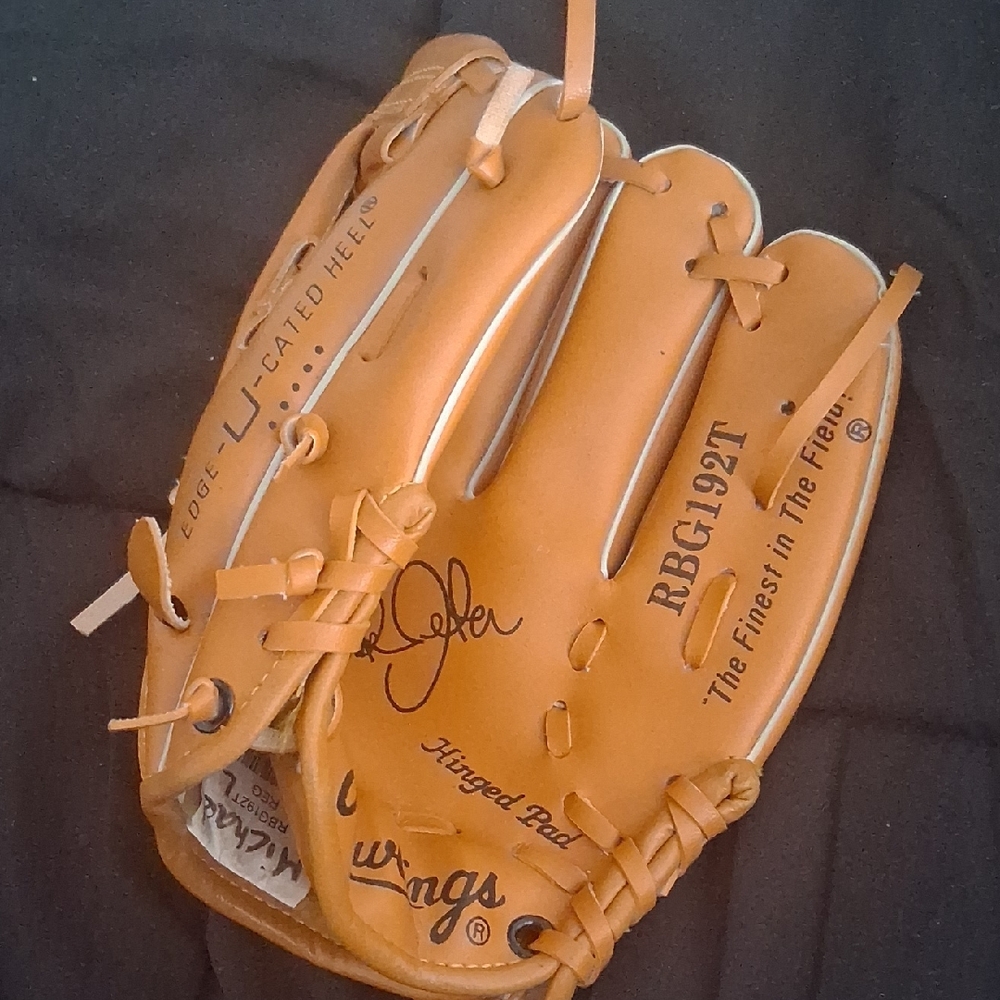 Rawlings Signed Baseball Glove